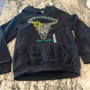 BootDaddy Gettin Western Hoodie XS